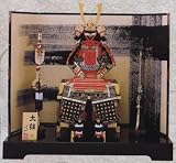 鎧飾り平飾り五月人形よろい　平安一水　京甲冑　京製　大鎧15号平飾り　68-120