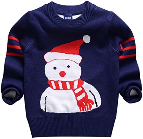 Carbin "Snowman" Baby boy's Long Sleeve Pullover(065N11)