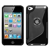  Transparent Smoke/Solid Black(S Shape) Gummy Cover ...