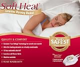 Soft Heat Electric Warming Blanket- Hidden Wires!!- Linen