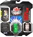 Spin Master Year 2010 Bakugan Gundalian Invaders Battle Gear Set - Double Jet Engine VILANTOR GEAR (silver) with 1 Ability Card and 1 Metal Gate Card SUPER RARE