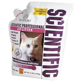 SCIENTIFIC PROFESSIONAL CAT LITTER 3-LB