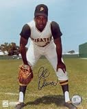 Al Oliver Autographed/Hand Signed Pittsburgh Pirates 8x10 Photo (Hands on Knees)