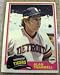 1981 Topps Alan Trammell # 709 MLB Baseball Card