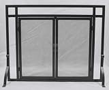Review Woodfield COP61241-A / Woodfield Vintage Iron Mission Style Screen for Fireplace