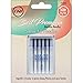 CLOVER Best Premium Machine Needles Blue Tip Embroidery, 5 Piece