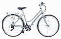 Viking Prestige 18sp Ladies Hybrid Bike Silver