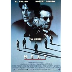 Empire 206077 Heat - Al Pacino, Robert DeNiro - Film Movie Poster - 98 x 100 cm