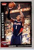 2008 2009 Fleer Basketball Card # 16 Maurice Evans Hawks Mint Condition - Shipped In Protective ScrewDown Display Case!!