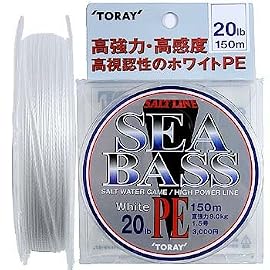 東レフィッシング(TORAY) ソルトライン シーバスPE ホワイト 12lb