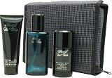 Cool Water By Davidoff For Men. Set-edt Spray 2.5 Ounces & Deodorant Stick 2.5 Ounces & Shower Gel 2.5 Ounces & Travel Bag