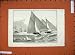1882 YACHTING THREE-TONNER RACE RIVER THAMES SAILING