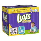Luvs With Ultra Leakguards Size 2 Diapers 228 Count� ~ Luvs