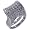 Cz Curve Right Hand Ring