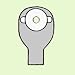 Search : Nu-Hope Drainable Round Post-Op Brief Opaque Pouch - Convex (3/16")
