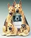 German Shepherd Figurine Photo Frame