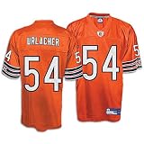 Brian Urlacher Chicago Bears #54 Replica Reebok NFL Football Jersey (Alternate Orange)