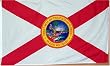 Florida US State Flag - 3 foot by 5 foot Polyester (NEW)