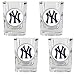 Great American Products GSSPK2119 Shot Glasses Set - NY Yankees