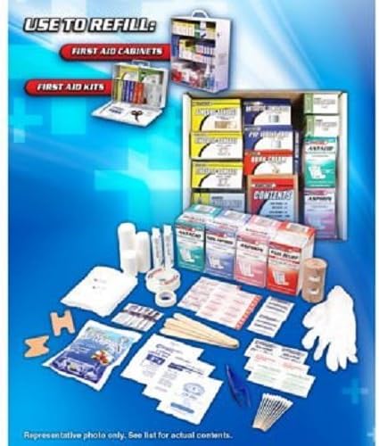 Complete, Affordable First Aid Osha Refill Kit 645 Pieces - Services 35-50 People