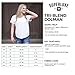 Superluxe Clothing Womens Mom Life is The Best Life Tri-Blend Dolman T-Shirt