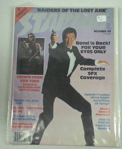 Starlog Magazine #49 James Bond, Indiana Jones, Star Trek, Star Wars