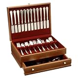 Oneida Flatware Juilliard 68 Piece Service For 12 W/Chest Oneida Flatware Juilliard 68 Piece Service For 12 W/Chest