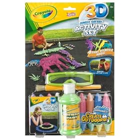 Crayola 3-D Activity Kit Jungle Safari by Crayola