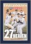 New York Yankees - 27th Heaven - World Series 2009 - Wood Mounted Newspaper Print