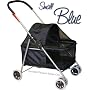 Small Blue Folding Dog Stroller