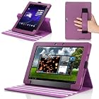 MoKo 360 Degree Rotatory Detachable Cover Case with Stand for Asus eee Transformer Pad Infinity TF700 / TF700T Android Tablet, Purple