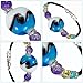 Armband Damen mit echten Glas Perlen Blau