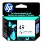 HP 49 Tri-Color Ink Cartridge in Retail Packaging