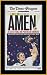 New Orleans Saints - Super Bowl 44 XLIV - Amen - Brees - Wood Mounted Newspaper Print
