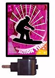 Sports Night Light - Action Time Snowboard
