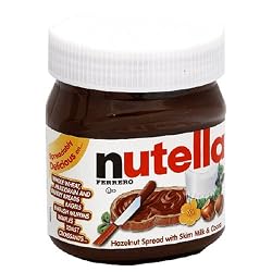 Nutella Hazelnut Spread, 13-Ounce Plastic Jar (Pack of 5)