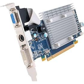 Sapphire Radeon HD2400Pro 512MB DDR2 DVI / TVO / VGA PCI-Express Graphics Card