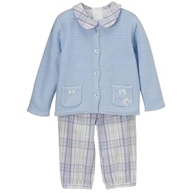 Classic Pooh Newborn Girls' 3-pc. Sweater Pant Set - Aqua