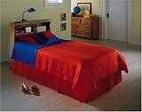 Barrister I Twin Size Headboard In Bayport Maple Finish By Fashion Bed Group