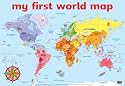 My First World Map Wall Chart (Wall Charts)