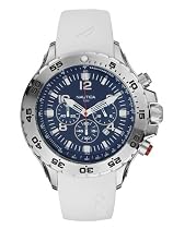 Nautica Men's NST Round Chronograph Resin Band Watch #N14537G