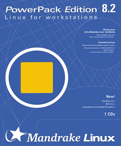 Mandrake Linux PowerPack Edition 8.2