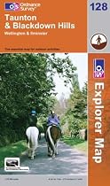 Taunton and Blackdown Hills (Explorer Maps)