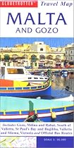 Malta Travel Map (Globetrotter Travel Map)