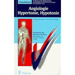 Checklisten der aktuellen Medizin, Checkliste Angiologie, Hypertonie, Hypotonie