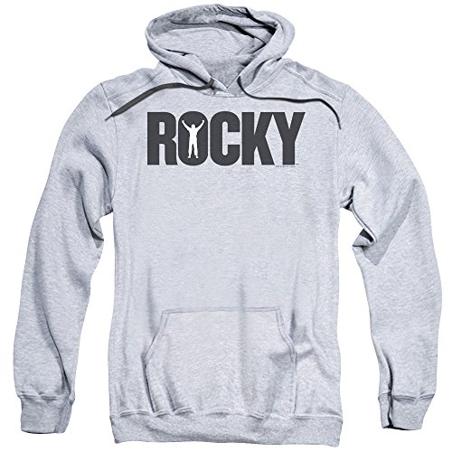 Rocky Sylvester Stallone MGM Movie Victory Stance Logo Adult Pull-Over Hoodie