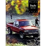 1995 MAZDA PICKUP Sales Brochure Literature Book by Mazda