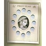Sweet Baby Porcelain First Year Frame by Grasslands Road