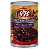 S&W Beans, Red Kidney, 15.25-Ounce (Pack of 12)