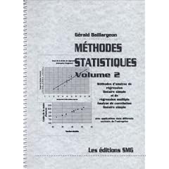 M�thodes d'analyse de r�gression lin�aire simple et r�gression multiple: Avec applications dans diff�rents secteurs de l'entreprise